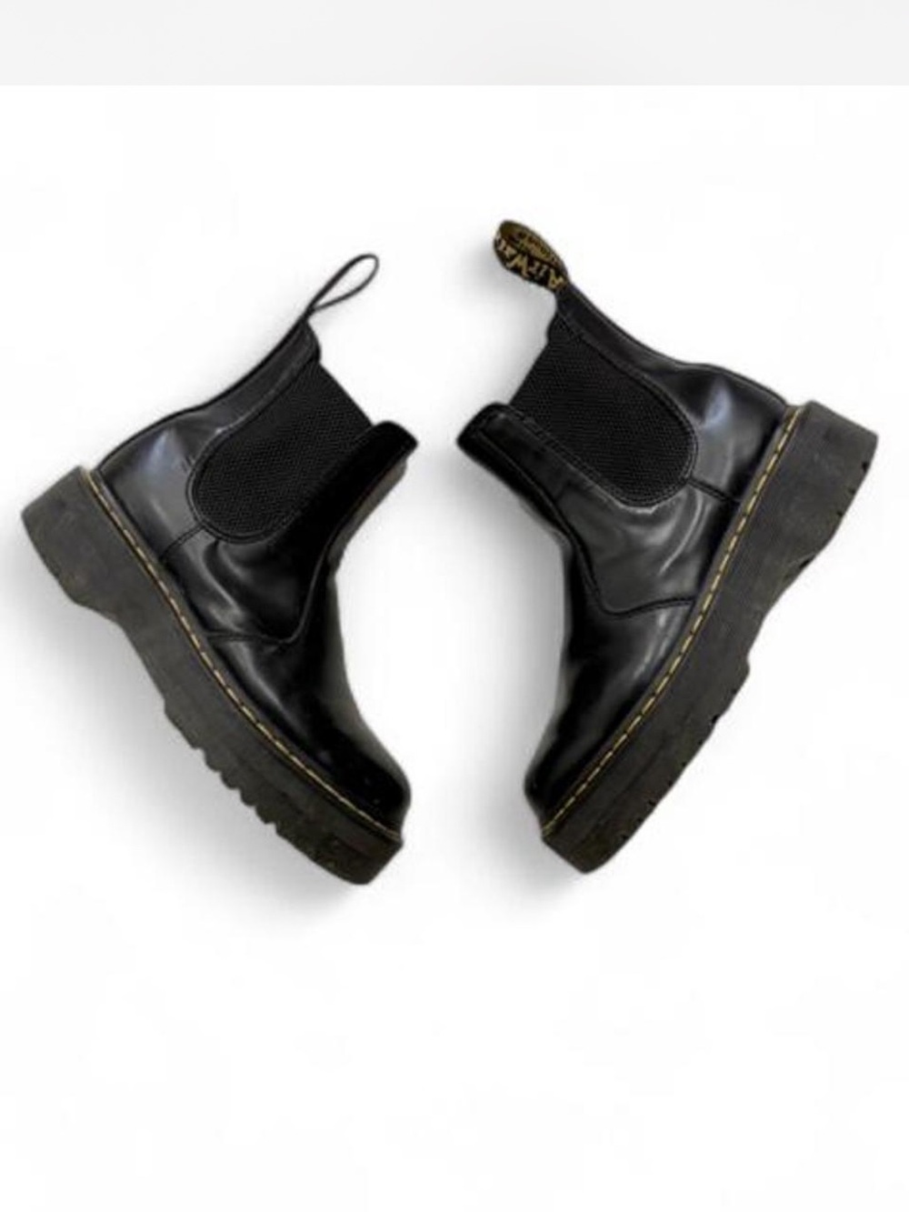 Dr. Marten platform Black quadC 2976 Platform Boots - Women's